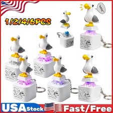 Seagull Mine Button Keychain, Seagull Mine Button, Rechargeable Fidget Clicker C picture