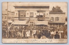 J90/ Beaver Dam Wisconsin RPPC Postcard c1910 Shepard McFadyen Store 137 picture