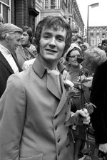 Kenny Everett at Kensington Register Office where he married A- 1969 Old Photo picture