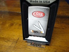 CASE XX TRAPPER KNIFE ZIPPO LIGHTER MINT IN BOX picture