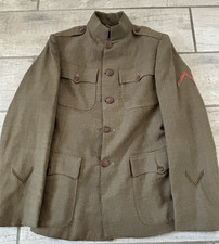 WWI U.S. Army Four Pocket Private Purchase Jacket with Overseas and Discharge picture