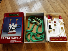 Vintage 1993  Trim Shoppe Santa Castle Roller Coaster picture