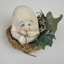 Humpty Dumpty Sitting In A Basket By Allyson Nagel 1994 2” Tall Collective Figur picture