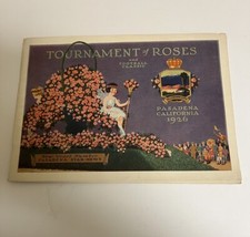 Rare 1926 Tournament of the Roses Program Pasadena CA Rose Parade picture
