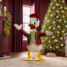 Disney Donald Duck 4 ft Animated Interactive Holiday Christmas Decor picture
