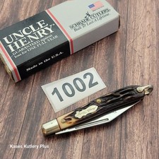 Schrade Uncle Henry 12UH Roadie Folding Pocket Knife USA Ducks Unlimited picture