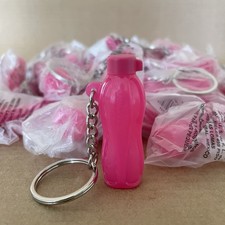 Tupperware Mini Eco Bottle Keychains Pink Set - Huge Lot of 50 Pieces Gadgets picture