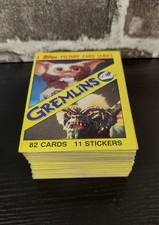1984 Topps Gremlins Complete Set 1-82 No Stickers picture