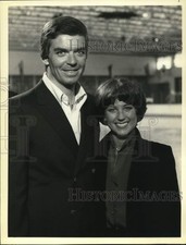 1981 Press Photo Don Criqui & Dorothy Hamill in