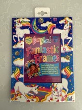 Vintage Lisa Frank Fantastic Puffie Picture Frame Markie Unicorn Rare New picture