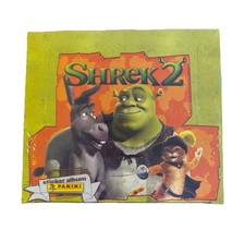 2002 Panini Shrek 2 Movie Sticker Box - 48 Packs ~ Factory Sealed picture