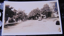 Original Photo ,Oak Street , Silver Creek ,N.Y. , 1930 ,4 1/2 by 2 3/4 inches picture