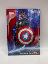 Steve Rogers 2025 Topps Chrome Marvel Captain America Refractor 70/76 #20 Mint picture