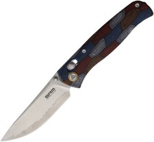SRM Knives 255L-GQ2 Ambi Lock Multi-Color G10 Folding 140Cr Pocket Knife 255LGQ2 picture