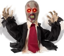 Halloween Decorations Animatronic Zombie Groundbreaker, Horror Animated Zombie R picture