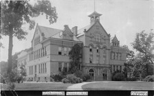 J62/ Watseka Illinois RPPC Postcard c1910 Bregstone High School  223 picture