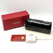 Cartier Happy Birthday Pouch Pen Case L3000488-EB Black Rare Unused HY070 picture