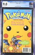 Pokemon The First Movie Animation Pikachu's Vacation Viz Comics 1998 CGC 9.0 picture