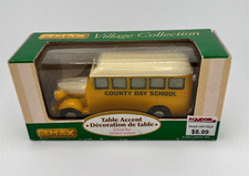 Lemax Village Collection School Bus Table Accent 73628 New Christmas Decor NEW picture