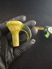 New Heady Glass Slide/BOWL 14mm Hand Ground Joint  picture