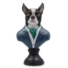 Chihuahua Bust Well Dressed Dog Figure w Ascot Designed in UK Gift Boxed picture