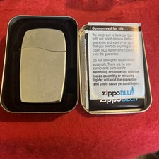 Pre-Production 2005 ZIPPO BLU Lighter w/ Original Box & Paperwork • RARE FIND picture