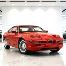 1:24 BMW 850 CSI Diecast Model Car â Alloy Collector Display Light Opening Doors picture