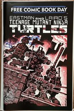 **Signed** Teenage Mutant Ninja Turtles Free Comic Book Day Mirage 2009  picture