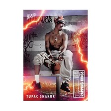 2PAC Hip-Hop Trading Card 1993 NBA Fleer Ultra Scoring Kings Design picture