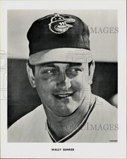 1968 Press Photo Wally Bunker of the Baltimore Orioles - kfx06882 picture