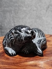 Vintage Boma Sea Otter Figurine/Carved Resin/Soapstone/Sea Life/Canada/Realistic picture