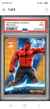 2025 Marvel Studio's Gold Wave Red Hulk Debut/rookie 36/50 picture