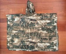Russian Military Waterproof Poncho Raincoat - A-TACS FG Moss Camo picture