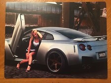 Tin Sign Vintage Nissan Nismo GTR With Model picture