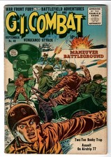 G.I. Combat #40 (Quality Comics September 1956) G+ picture