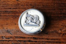 Vintage Vauxhall 1970s Car Emblem, , Worn Condition picture