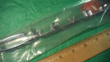 BL49 Chevrolet Fender Fin Emblem Vntge Script 1957 150/210 DANCHUCK REPRODUCTION picture