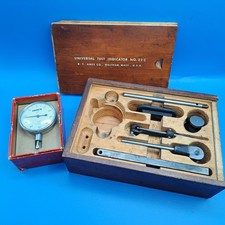 Vintage B.C. Ames Universal Test Indicator No 22C in Case & Box, Waltham Mass picture