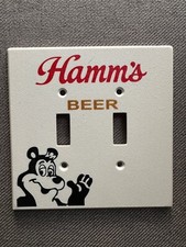 Hamm's Bear 2 Light Switch Plate - 3D Printed picture