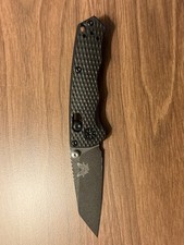 Benchmade 290BK-1  Full Immunity Black 2.49''  Black Pocket Knife OEM NICE picture