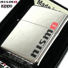 Zippo NISSAN NISMO Logo New Version Etching Silver Plating Red Japan Limited picture