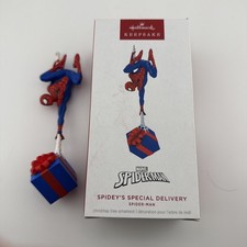 Hallmark Keepsake 2025 Spidey's Special Delivery Spiderman spider man Ornament picture