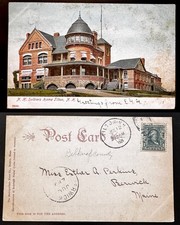 1905 Soldiers Home Tilton New Hampshire Belknap County Victorian Architecture B5 picture