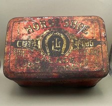 Solace Vintage Cut Plug Tobacco Tin Quebec Canada Pipe Tobacco Advertising Box picture