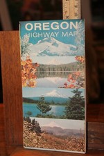 Vintage Travel Brochure Map 1969 Oregon  picture