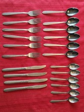 Vtg Cosmos STATESMAN 1966 Stainless Steel Lot of 22 Pcs Silverware Replacement  picture