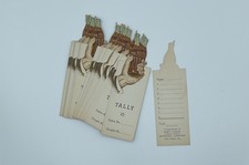 25 DIE CUT Advertising Bridge Tally Cards COKE Coca-Cola Fort Valley GA Georgia picture