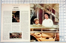 1974 Saturday Evening Post MAME Lucille Ball Kentucky Derby Print Ad Vintage picture