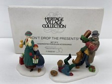 Dept 56 Dont Drop the Presents Heritage Village Collection 2 PC Accessor #5532-8 picture