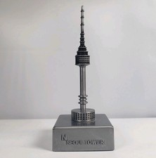 N SEOUL TOWER Souvenir Building South Korea Metal 4 1/4